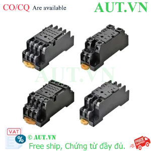 Ảnh của Đế Rơ Le Omron PYFZ-14-W Chính Hãng - 14 Chân, Lắp Ray DIN, 6A 250VAC