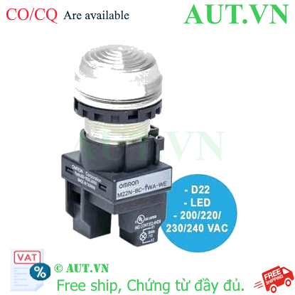Ảnh của Công tắc nút nhấn Omron M22N-BG-TWA-WE