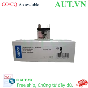 Ảnh của Rơ le trung gian Omron G2R-1A-T AC200/220V | 1NO 10A, Chân Dẹt, Chính hãng AUT VN