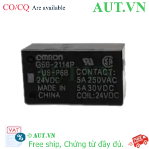 Ảnh của Rơ le trung gian Omron G6B-2114P-US-P6B DC24