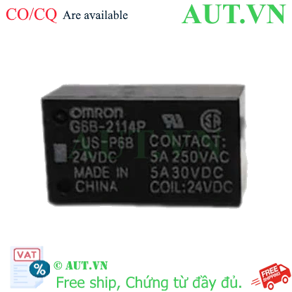 Ảnh của Rơ le trung gian Omron G6B-2114P-US-P6B DC24