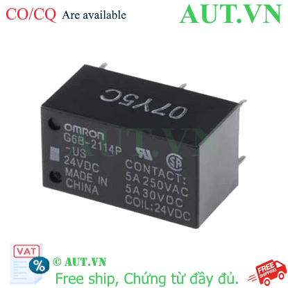 Ảnh của Rơ le trung gian Omron G6B-2114P-US DC24