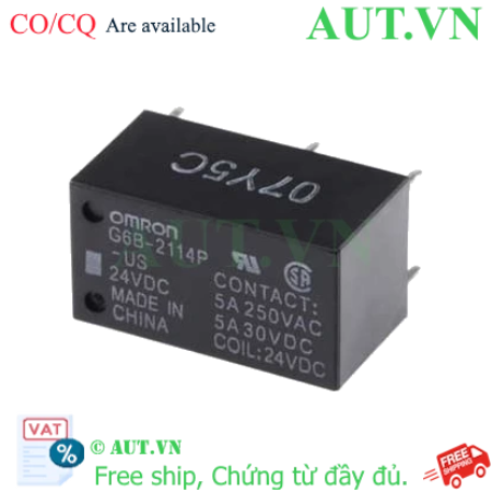 Ảnh của Rơ le trung gian Omron G6B-2114P-US DC24