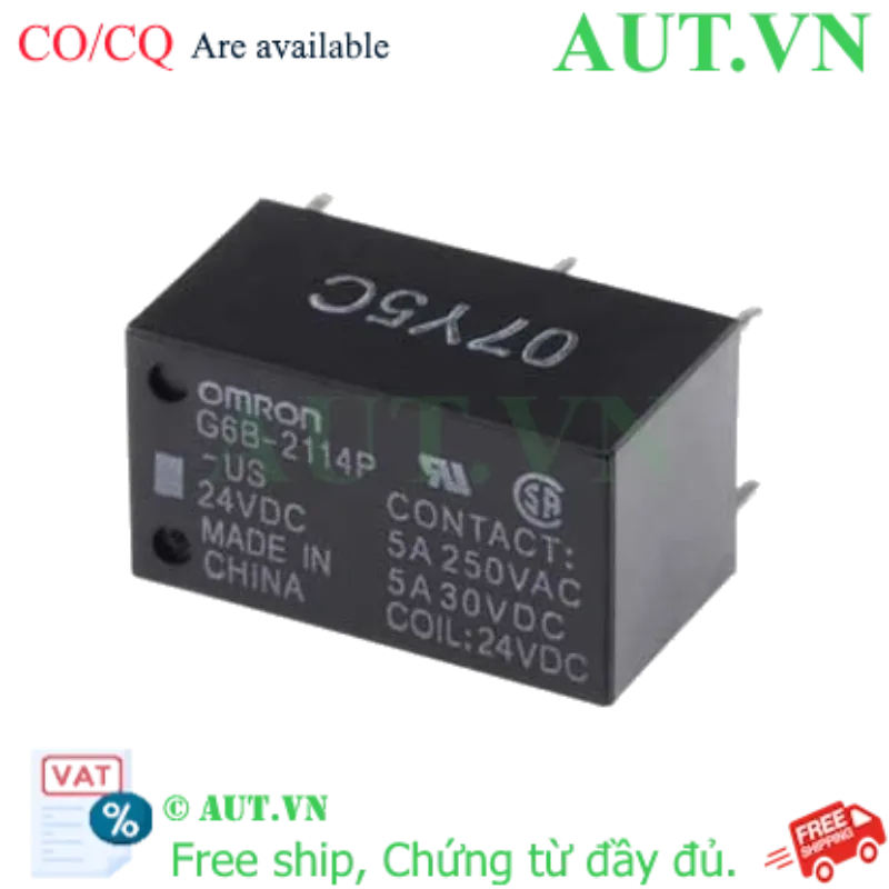 Ảnh của Rơ le trung gian Omron G6B-2114P-US DC24