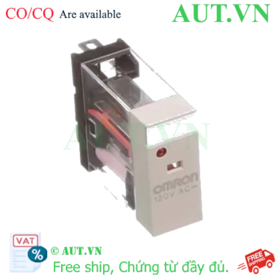 Ảnh của Rơ le trung gian Omron G2R-1-SN AC120(S) - 120VAC, 10A, Tích hợp LED báo chính hãng AUT VN