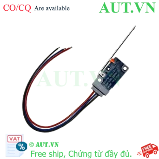 Ảnh của Công tắc hành trình Omron D2VW-01L1B-1M - Chống Nước IP67, Cần Gạt Hinge Lever, Độ Bền Cao | AUT VN