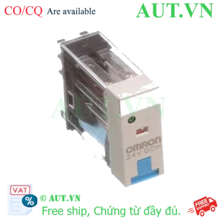 Ảnh của Rơ le trung gian Omron G2R-2-SNI DC24V | 8 Chân, LED & Test Button, Chính Hãng AUT VN