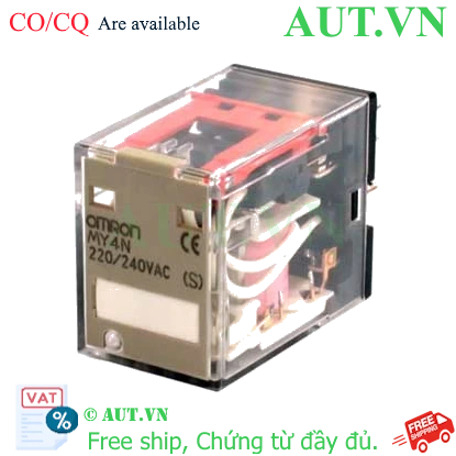 Ảnh của Rơ le trung gian Omron MY4N AC220/240 (S)
