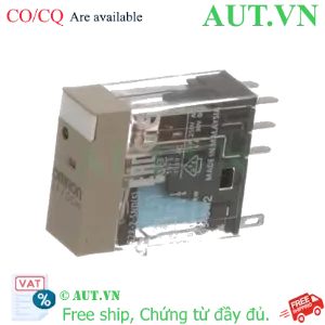 Ảnh của Rơ le trung gian Omron G2R-2-SND DC24V | Tích hợp LED & Diode bảo vệ PLC | AUT VN