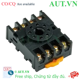 Ảnh của Đế Rơ Le Omron PF083A 8 Chân - Chịu Tải 5A, Lắp Ray DIN, Chính Hãng AUT VN