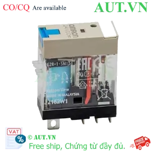 Ảnh của Rơ le trung gian Omron G2R-1-SNI DC24V | 10A, 5 Chân, LED & Test - AUT VN
