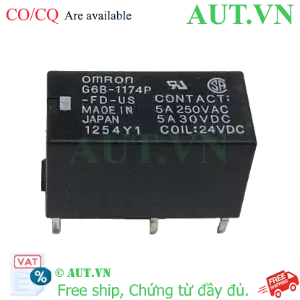 Ảnh của Rơ le trung gian Omron G6B-1174P-FD-US DC24