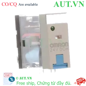 Ảnh của Rơ le trung gian Omron G2R-1-SNDI 24VDC 10A | Tích hợp LED, Diode & Nút Test