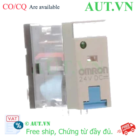 Ảnh của Rơ le trung gian Omron G2R-1-SNDI 24VDC: 10A, Đèn LED, Nút Test