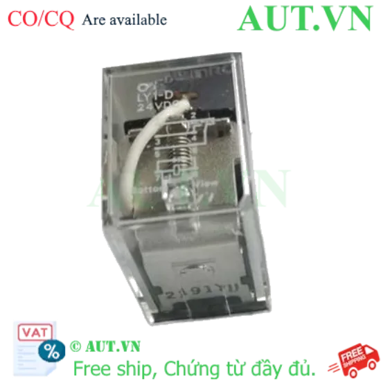 Ảnh của Rơ le trung gian Omron LY1-D DC24