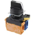Ảnh của Công tắc xoay Omron A22NS-2BM-NBA-G102-NN | 2 Vị trí, Tự giữ, IP66