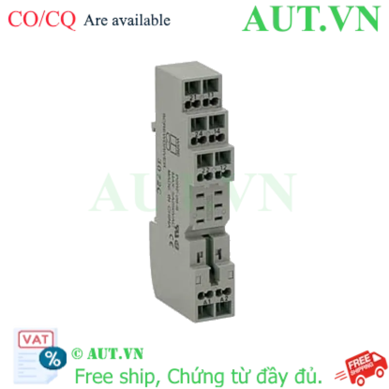 Ảnh của Đế Rơ Le Omron P2RF-08-S 8 Chân - Công Nghệ Push-In, Gắn Ray DIN | AUT VN