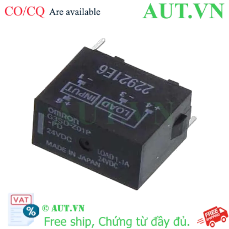 Ảnh của Relay bán dẫn Omron G3SD-Z01P-PD DC24