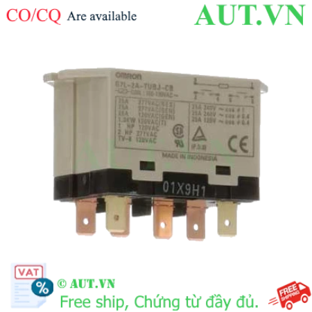 Ảnh của Rơ le trung gian Omron G7L-2A-TUBJ-CB AC100/120