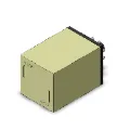 Ảnh của Rơ le trung gian Omron MKS2P-2 DC12 | 8 Chân, DPDT, 12VDC - Chính hãng AUT VN