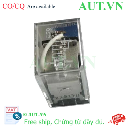 Ảnh của Rơ le trung gian Omron LY1-D DC12