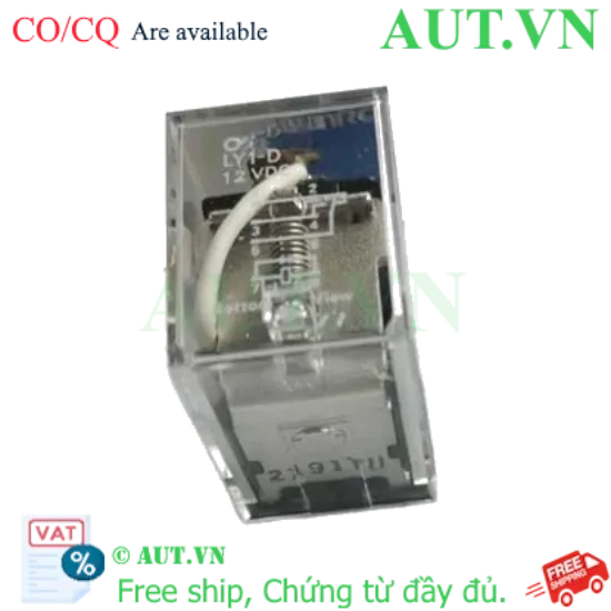 Ảnh của Rơ le trung gian Omron LY1-D DC12