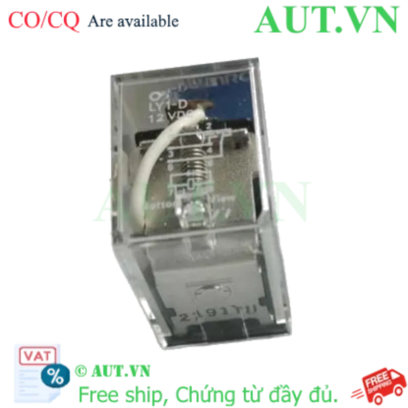 Ảnh của Rơ le trung gian Omron LY1-D DC12