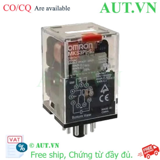 Ảnh của Rơ le trung gian Omron MKS3PI-5 AC120