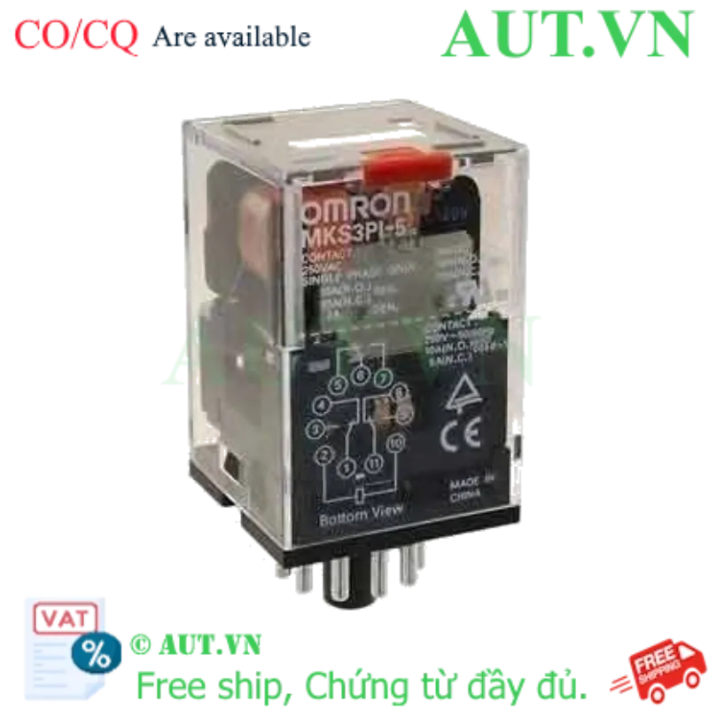 Ảnh của Rơ le trung gian Omron MKS3PI-5 AC120