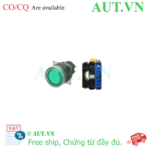 Ảnh của Nút Nhấn Có Đèn Omron A22NL-BGM-TGA-G100-GE - 1NO, 220VAC, IP66 | AUT VN