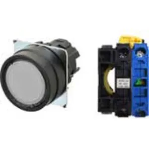 Ảnh của Nút Nhấn Có Đèn Omron A22NL-BNM-TWA-G100-YE | 220VAC, 1NO, IP66