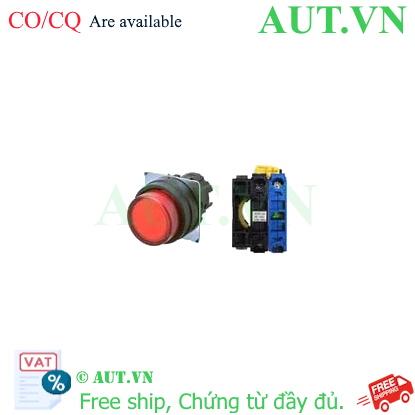 Ảnh của Công tắc nút nhấn Omron A22NL-BPM-TRA-G100-RC