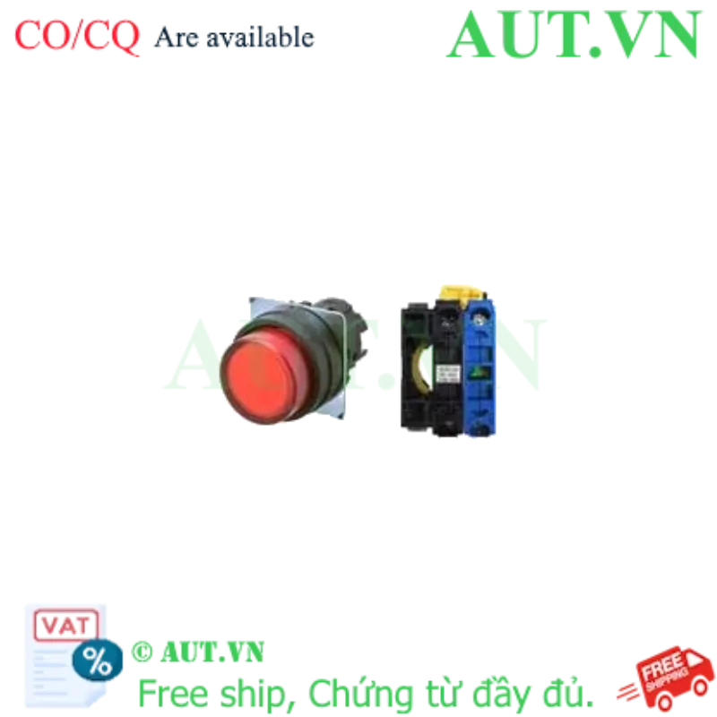 Ảnh của Công tắc nút nhấn Omron A22NL-BPM-TRA-G100-RE