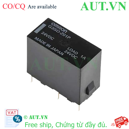 Ảnh của Relay bán dẫn Omron G3SD-Z01P DC24