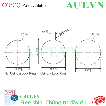 Ảnh của Công tắc nút nhấn Omron A22-SY-01M