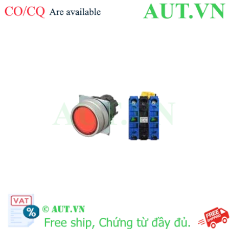 Ảnh của Công tắc nút nhấn Omron A22NL-MNM-TRA-G100-RC