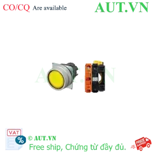 Ảnh của Nút Nhấn Có Đèn Omron A22NL-MNM-TYA-G002-YC - Vàng 24V, 1NC, IP66