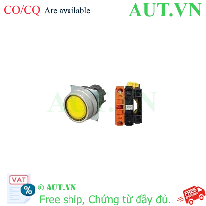 Ảnh của Công tắc nút nhấn Omron A22NL-MNM-TYA-G002-YE