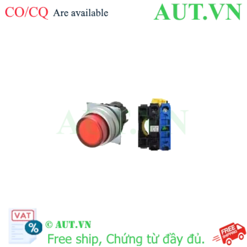 Ảnh của Công tắc nút nhấn Omron A22NL-MPM-TRA-G100-RC