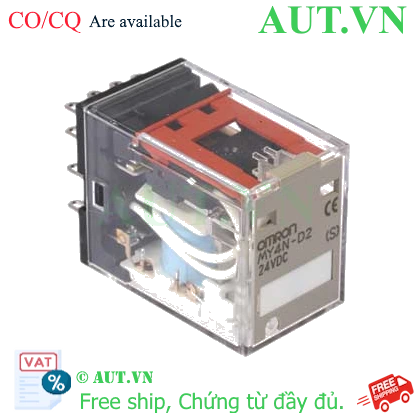 Ảnh của Rơ le trung gian Omron MY4N-D2 DC24 (S)