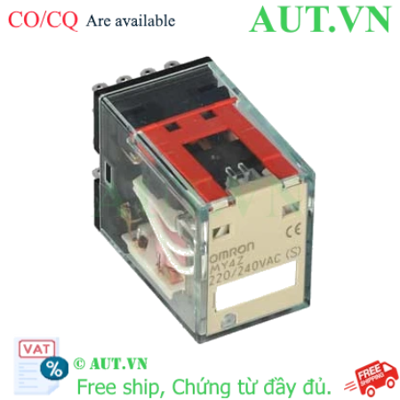 Ảnh của Rơ le trung gian Omron MY4Z AC220/240 (S)