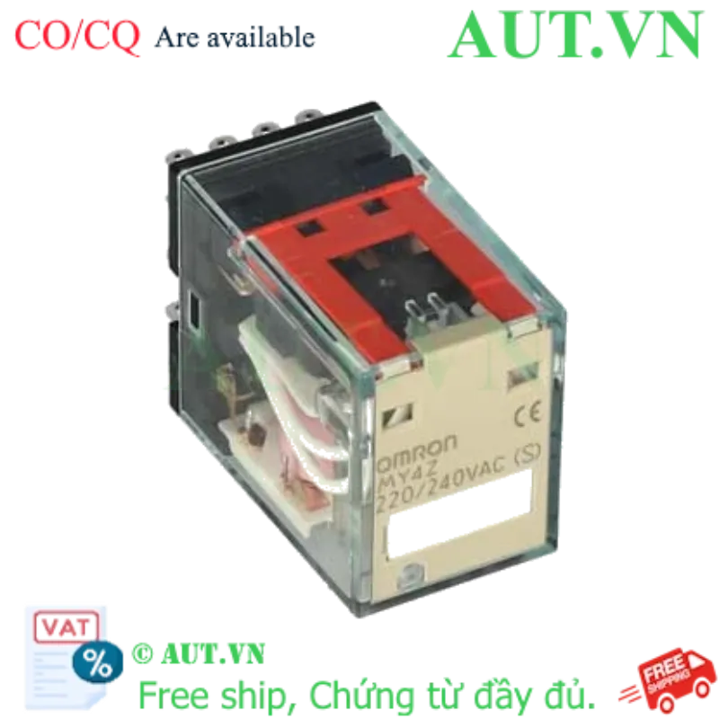 Ảnh của Rơ le trung gian Omron MY4Z AC220/240 (S)