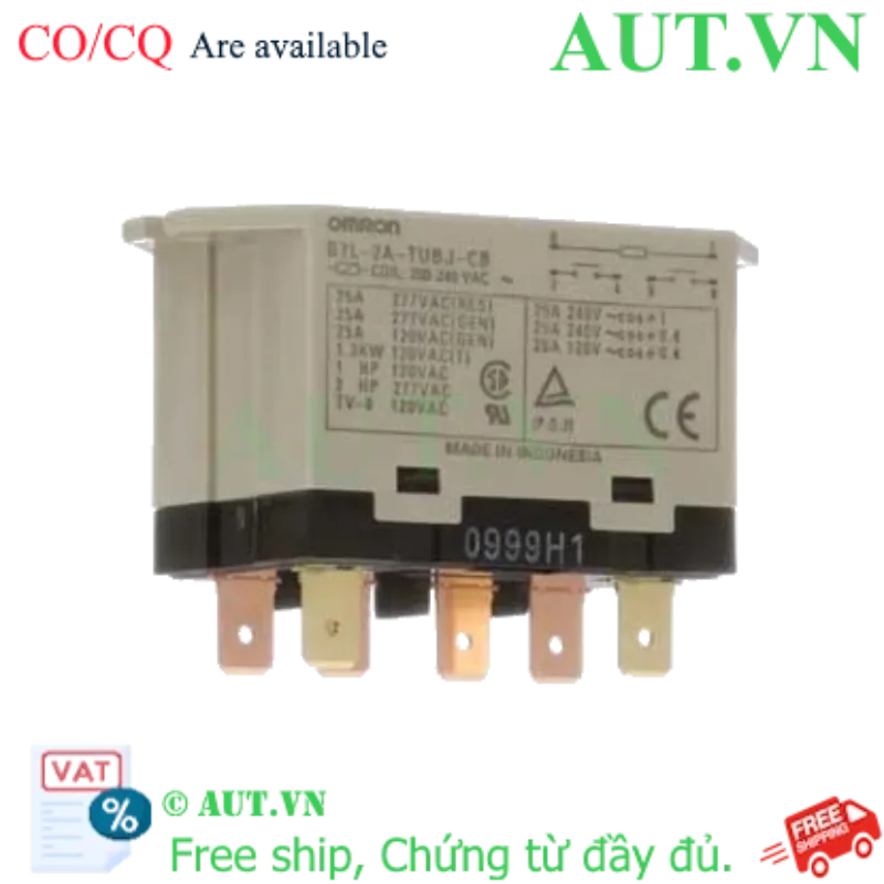 Ảnh của Rơ le trung gian Omron G7L-2A-TUBJ-CB AC200/240