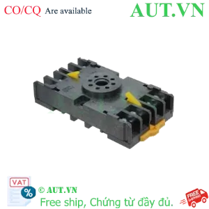 Ảnh của Đế Rơ Le Omron 8PFA1 Chính Hãng | 8 Chân Tròn, Lắp Thanh Ray DIN, 5A