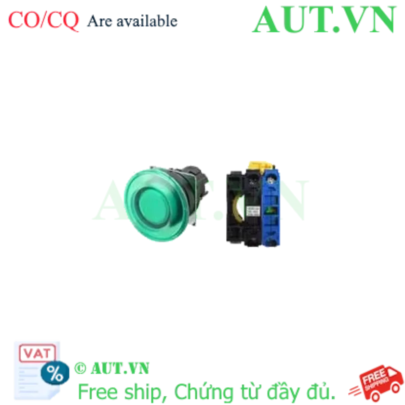 Ảnh của Công tắc nút nhấn Omron A22NL-BMM-TGA-G100-GC