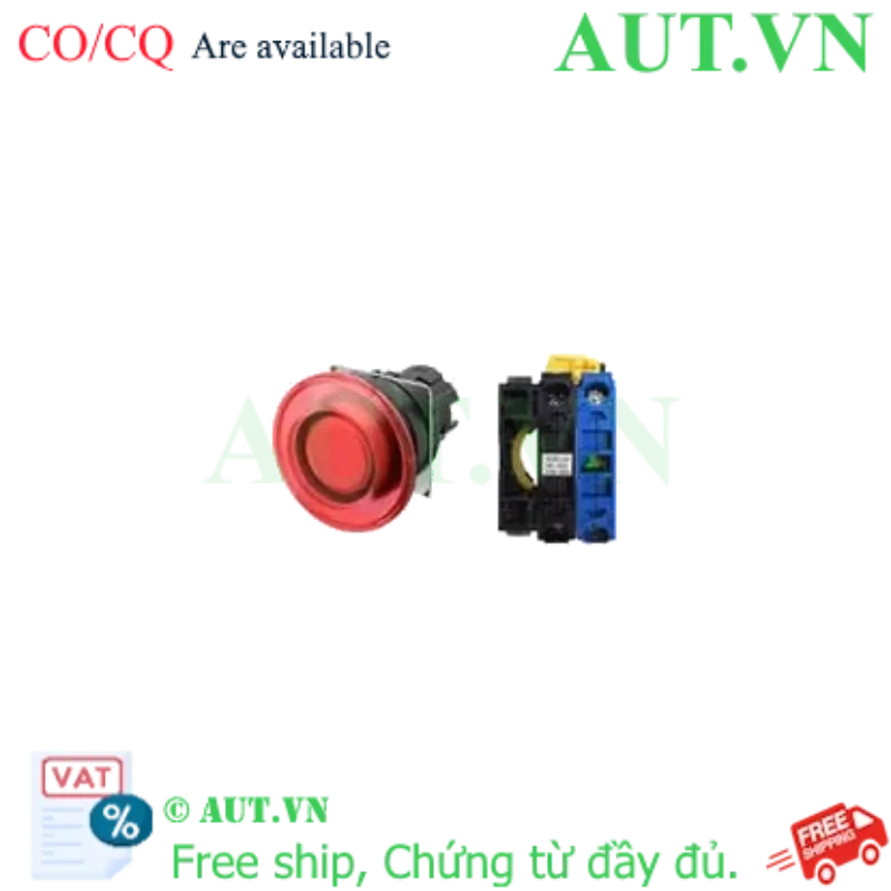 Ảnh của Công tắc nút nhấn Omron A22NL-BMM-TRA-G100-RD
