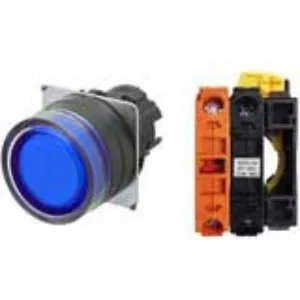 Ảnh của Nút Nhấn Omron A22NL-BGM-TAA-G002-AA - Đèn LED Xanh 6V, Tiếp Điểm 1NC, Chống Nước IP67
