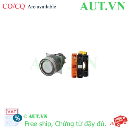 Ảnh của Công tắc nút nhấn Omron A22NL-BGM-TWA-G002-YB