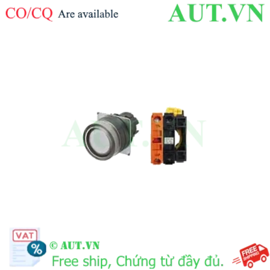 Ảnh của Công tắc nút nhấn Omron A22NL-BGM-TWA-G002-YC