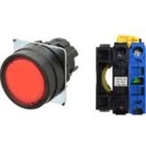 Ảnh của Công tắc nút nhấn Omron A22NL-BNA-TRA-G100-RB